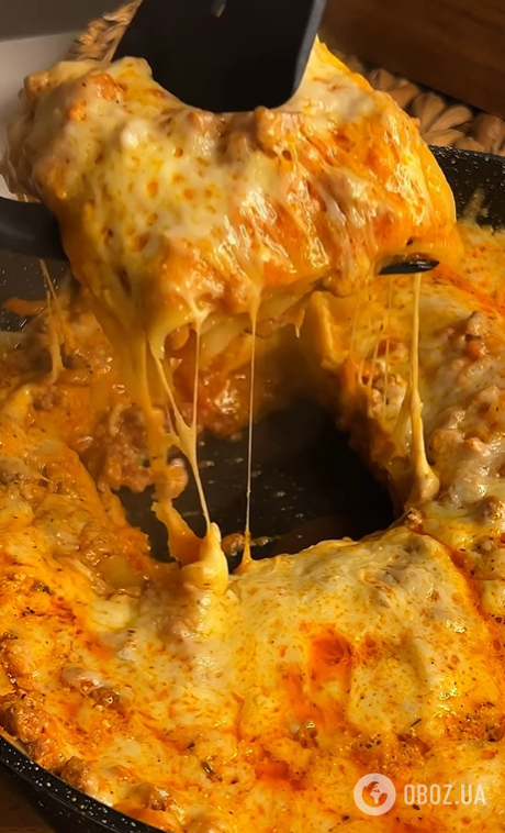 Смачна ситна лазанья на сковорідці: як приготувати