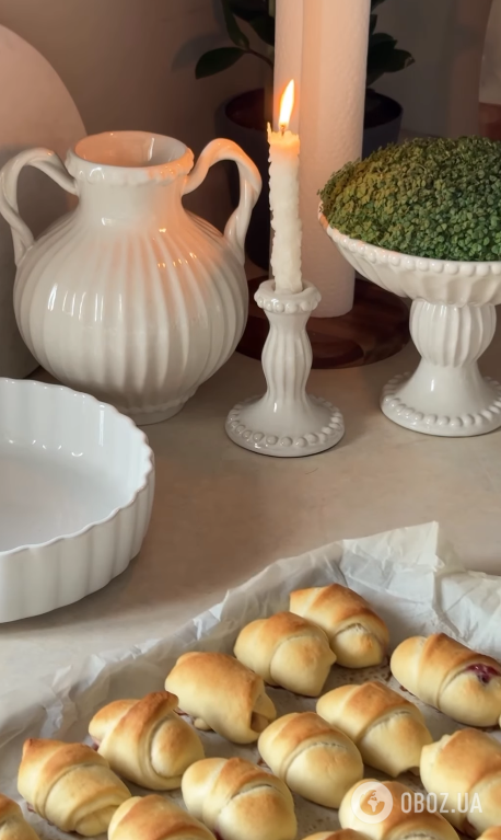 Рецепт вкусных домашних рогаликов к чаю: приготовьте пышное тесто на молоке