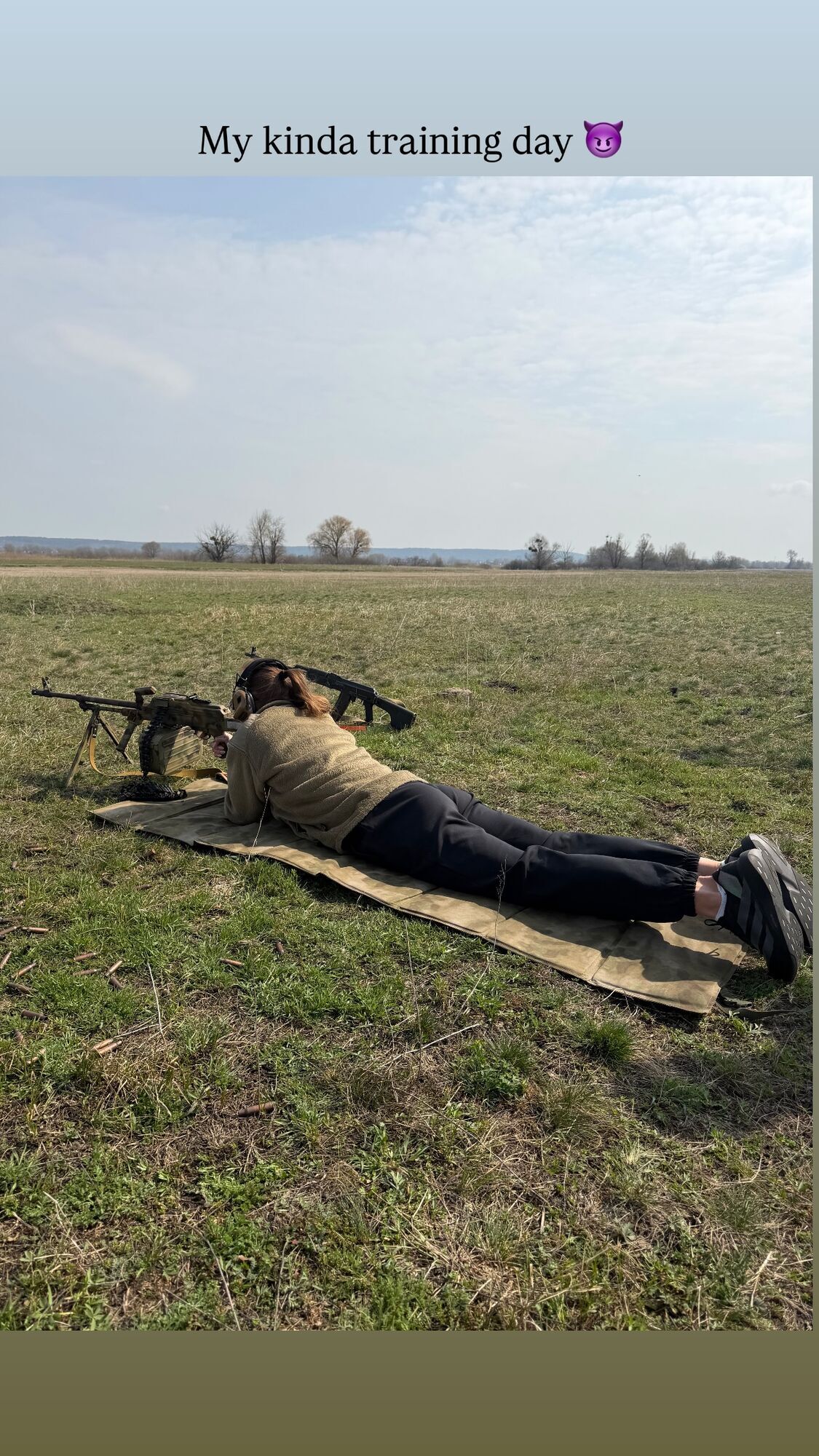 Світоліну "забрали на БЗВП" і дали стріляти з гранатомета. Відео