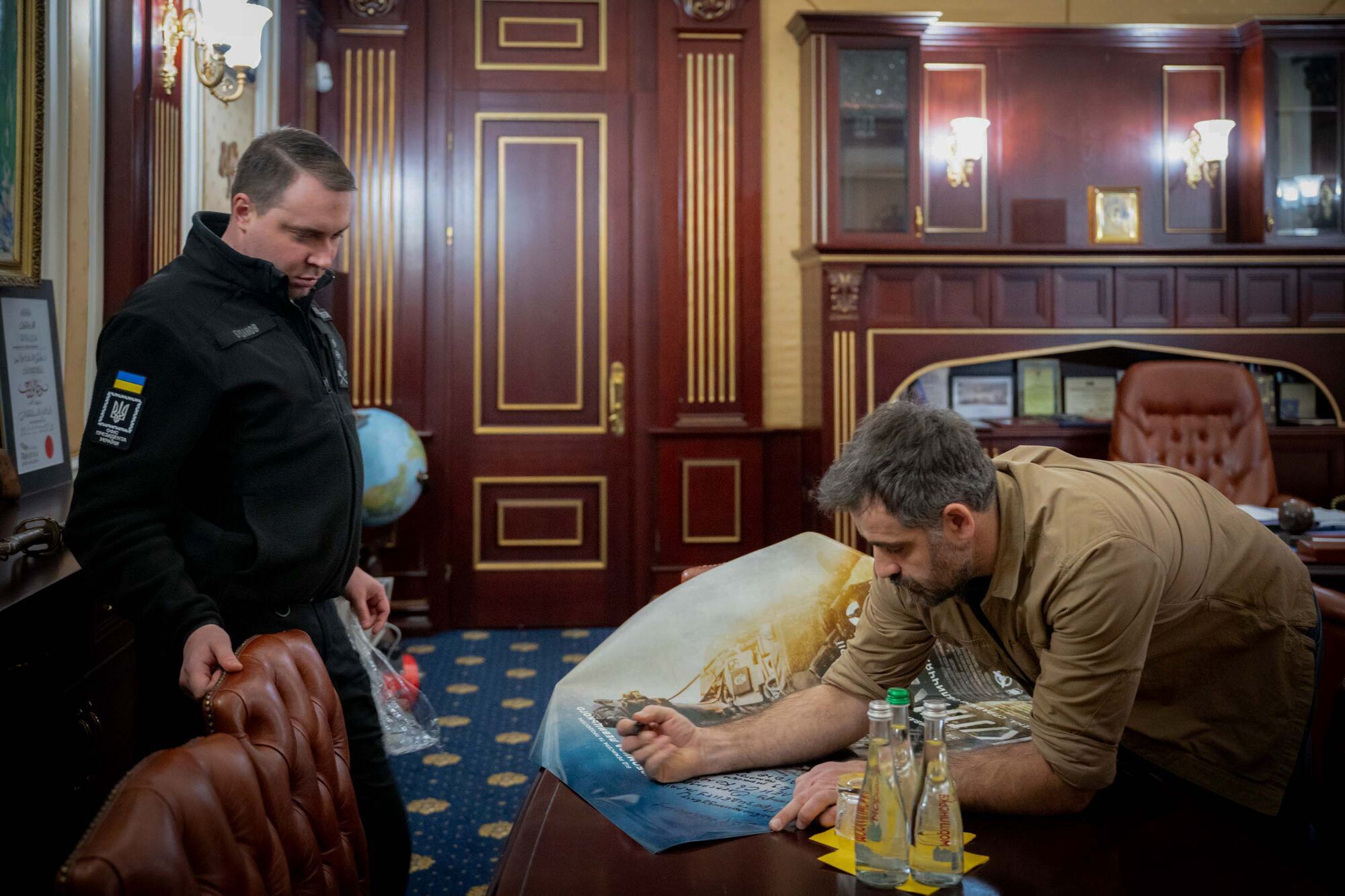 Режиссер фильма "Киллхаус" Левицкий встретился с Будановым и поблагодарил за вклад ГУР в создание фильма