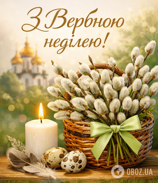 С Вербным воскресеньем 2026: красивые поздравления