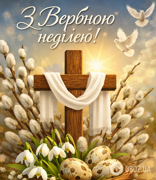 С Вербным воскресеньем 2026: красивые поздравления