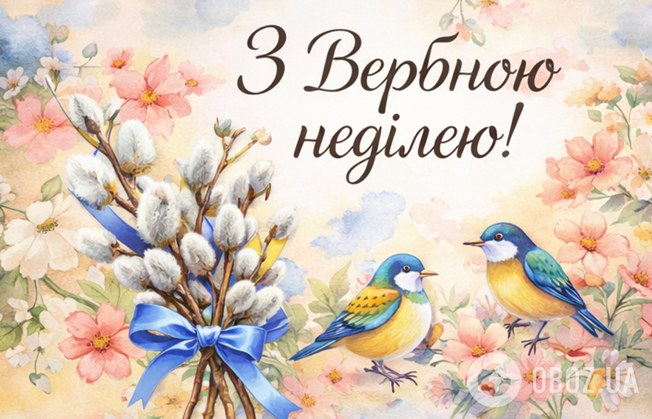 С Вербным воскресеньем 2026: красивые поздравления