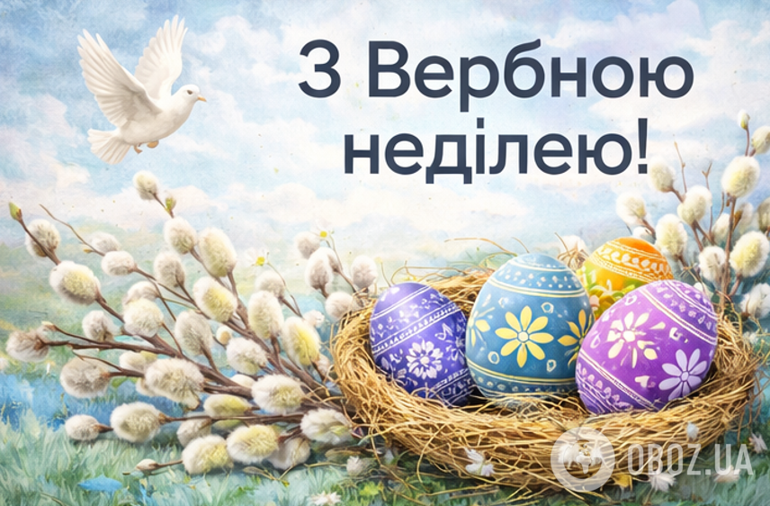 С Вербным воскресеньем 2026: красивые поздравления