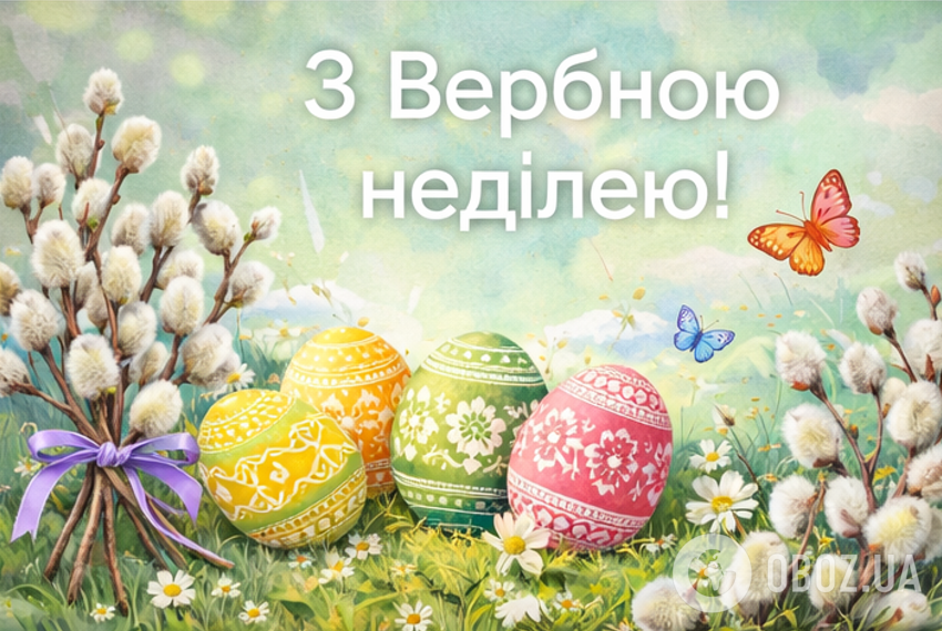 С Вербным воскресеньем 2026: красивые поздравления