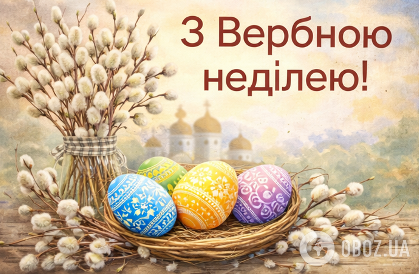 С Вербным воскресеньем 2026: красивые поздравления