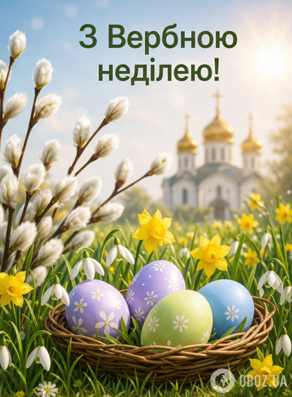 С Вербным воскресеньем 2026: красивые поздравления
