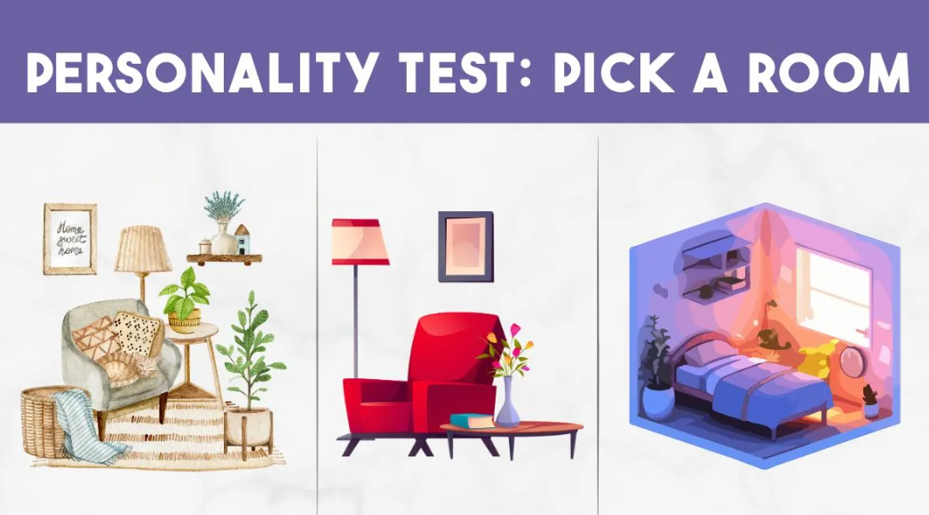 Оберіть кімнату: тест покаже життя вашої мрії