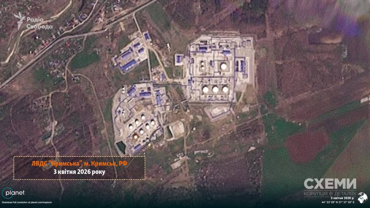 Була пожежа: супутникові знімки розкрили наслідки удару дронами по системі нафтопроводу у Краснодарському краї