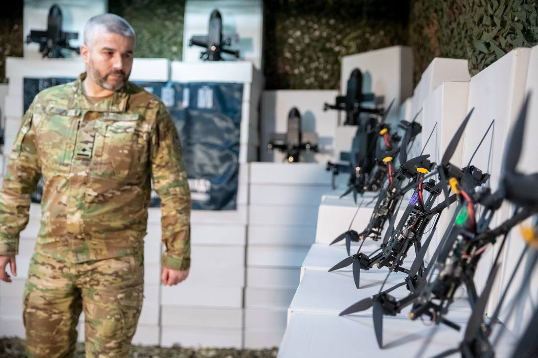 Бригада "Буревій" получила 1100 БпЛА от Киева: Кличко показал фото