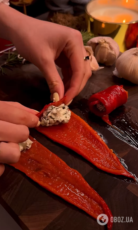 Эффектная закуска к Пасхе: как приготовить вкусные рулетики из болгарского перца