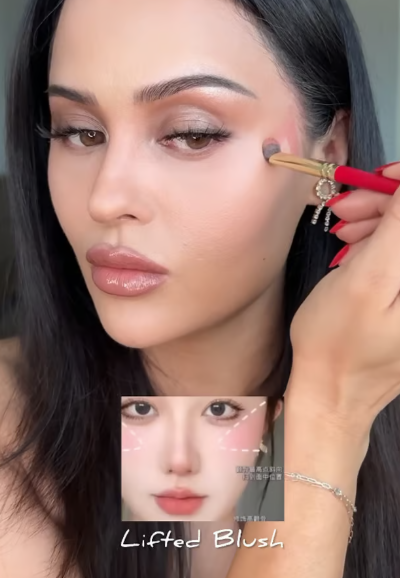 Как нанести румяна, чтобы вы выглядели моложе: есть 4 способа