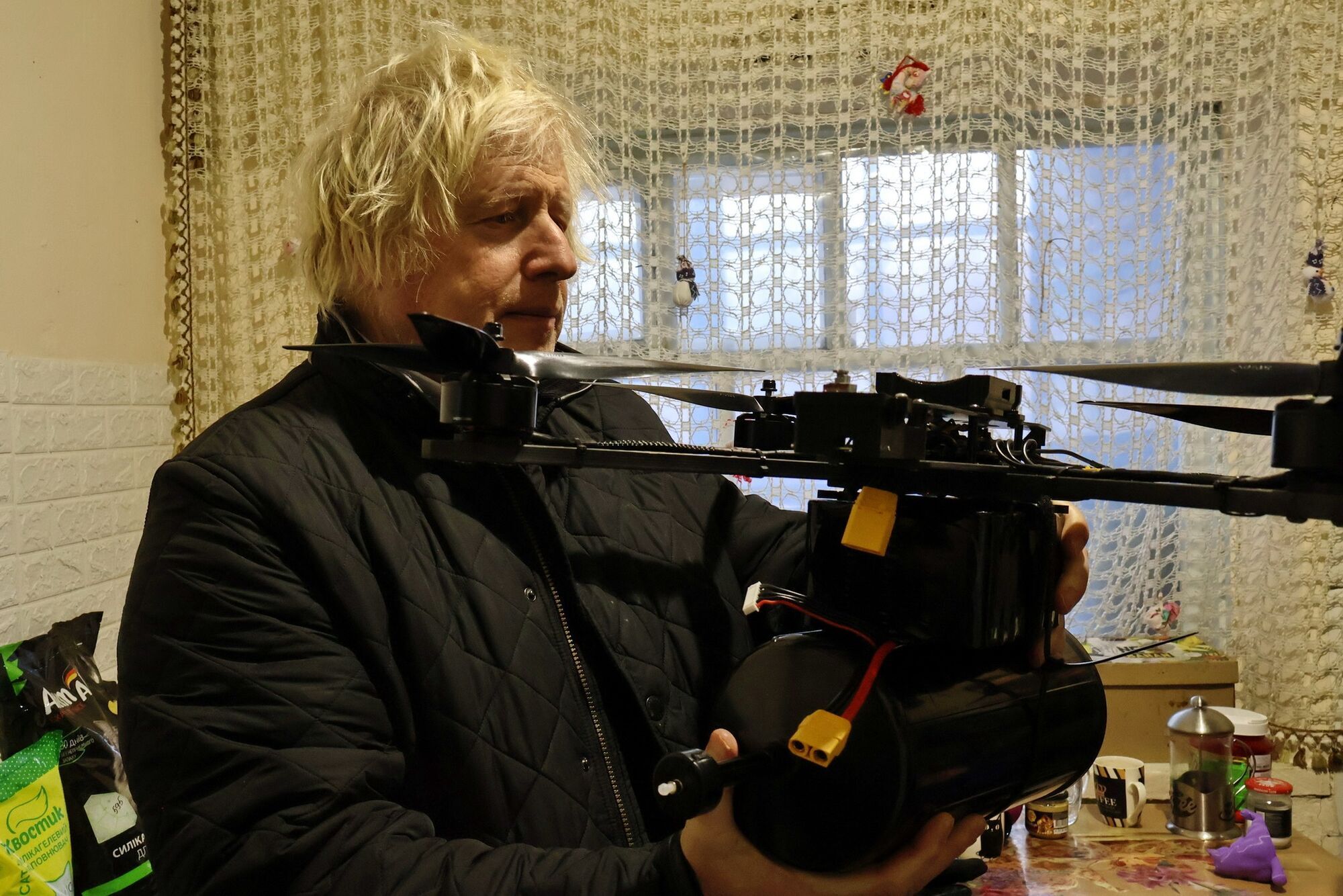 Борис Джонсон таємно відвідав фронт на Запоріжжі: ексклюзивні фото