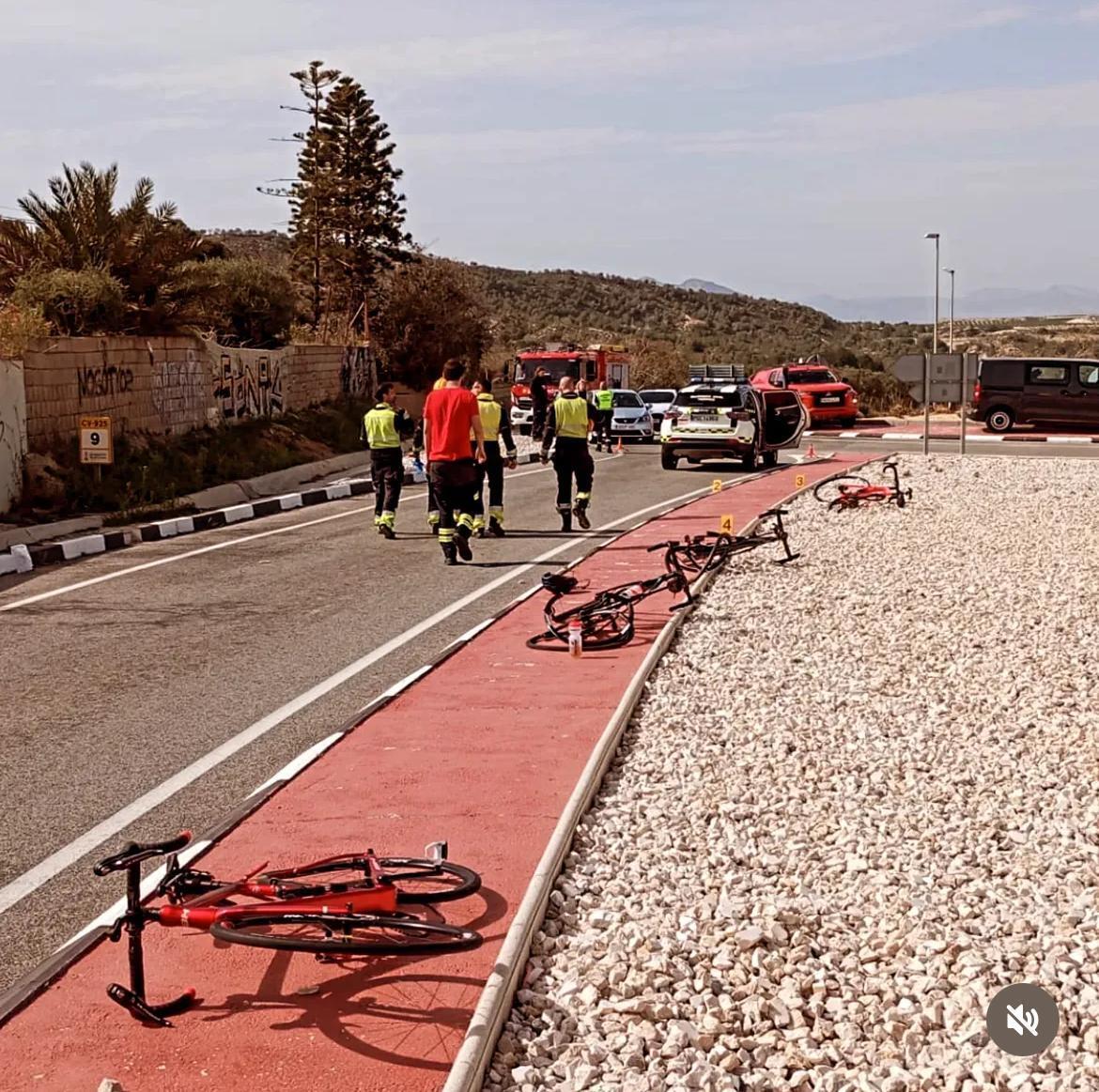Безногий водій задавив велосипедистів на трасі під час тренування. Відео