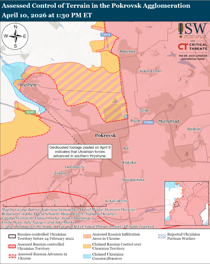 Росія задіяла стратегічні резерви: в ISW розповіли, на якому напрямку розгортає наступ ворог. Карта