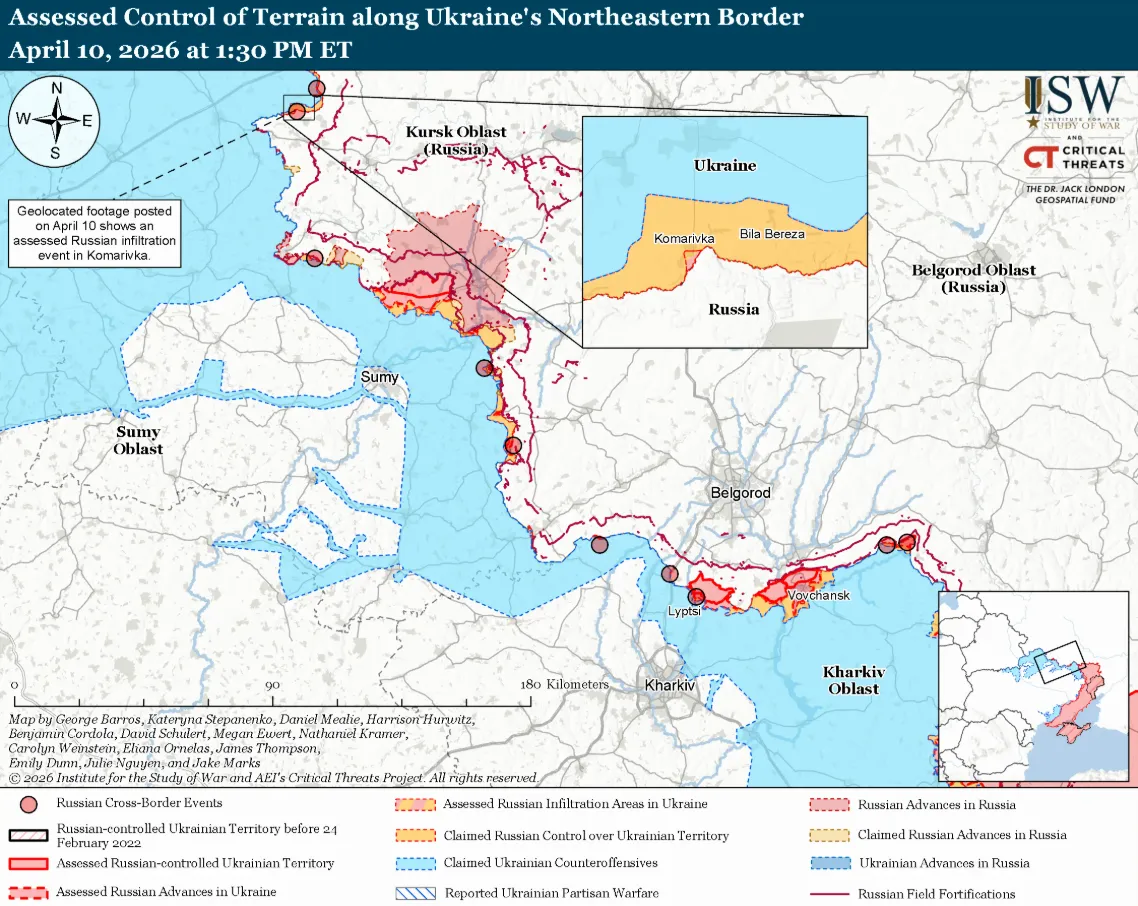 Українські війська просунулися на чотирьох напрямках фронту: в ISW оцінили ситуацію. Карта