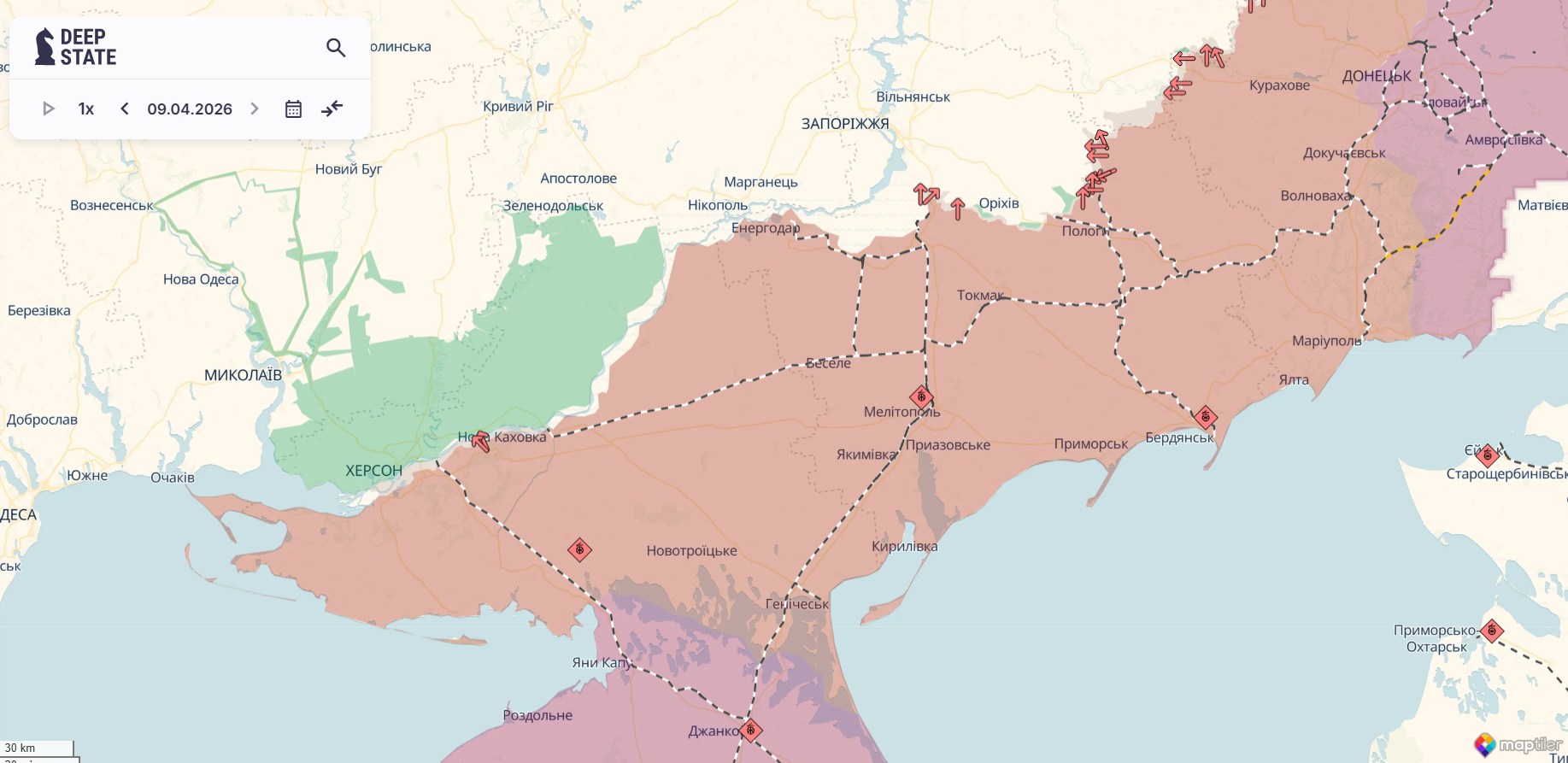 Окупанти посилюють своє угруповання: Сирський відвідав Південну операційну зону і дав важливі доручення. Фото