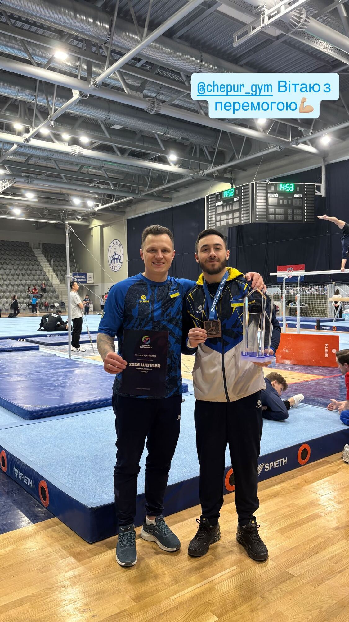 Знаменитый украинец выиграл Кубок мира по спортивной гимнастике. Видео