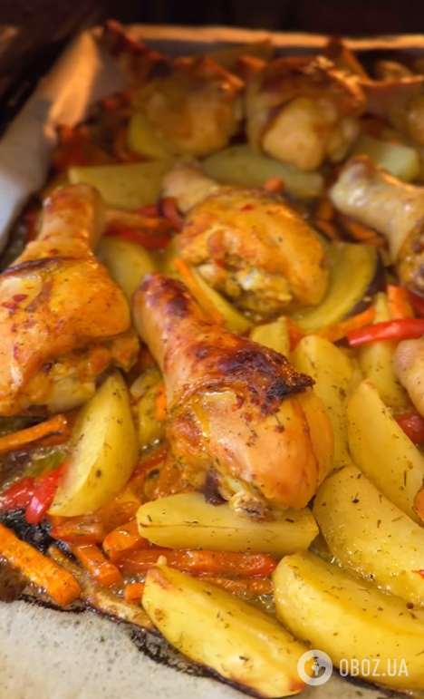 Как вкусно запечь куриные голени с картошкой в духовке: идеальное блюдо для ужина