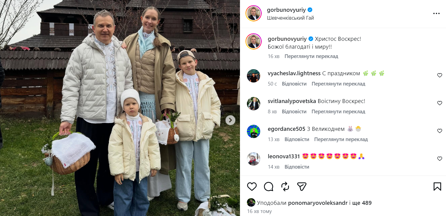 Саливанчук – в Буковеле, а Сумской паску спек муж: украинские звезды показали свои корзины на Пасху. Фото