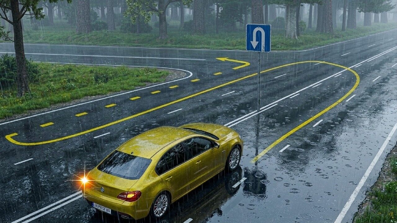 Разрешен ли хитрый маневр? Задание по ПДД