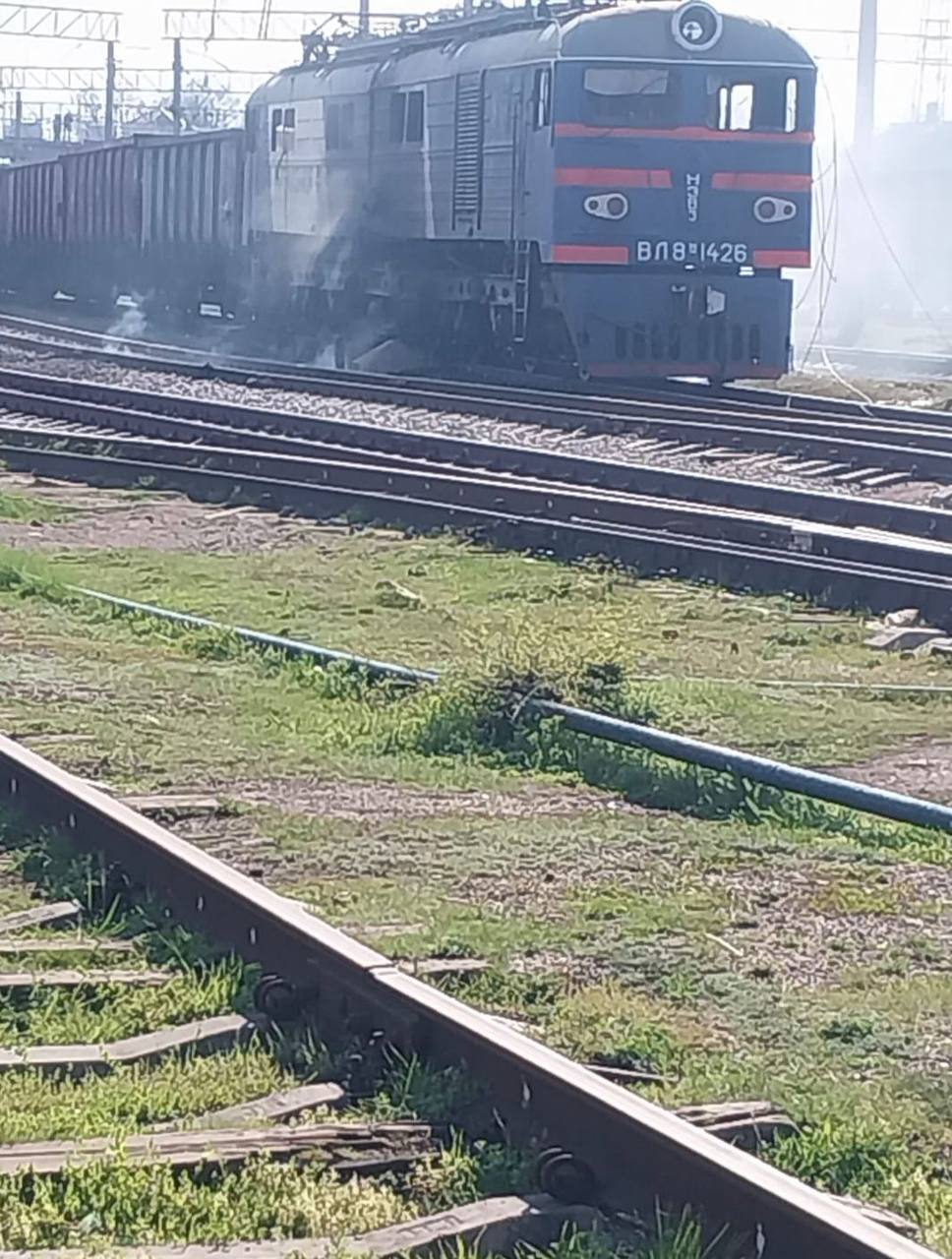 Атакований локомотив