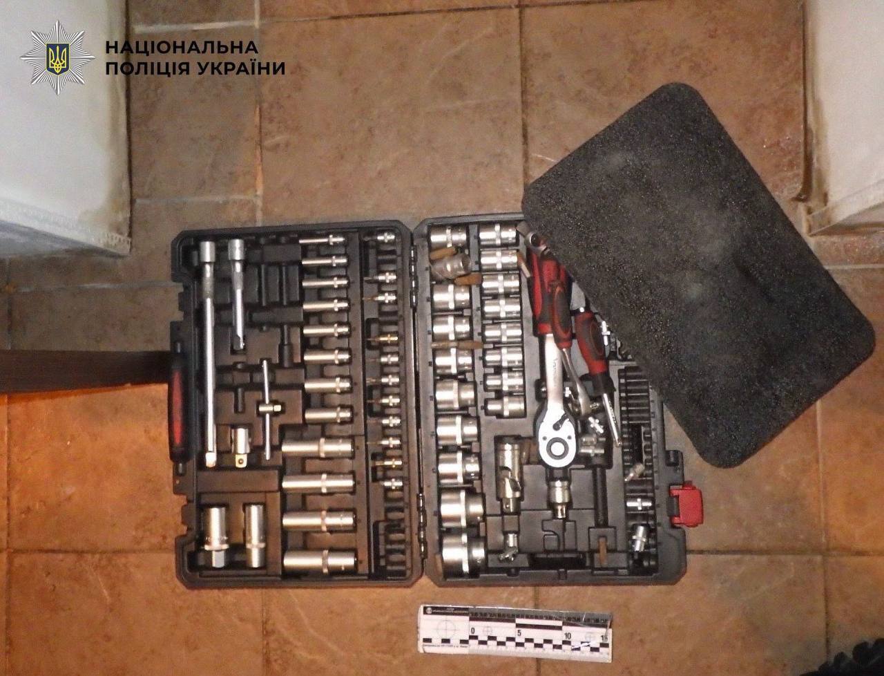 Обікрали авто та підпалили його, щоб приховати злочин: у Києві затримали двох зловмисників. Фото