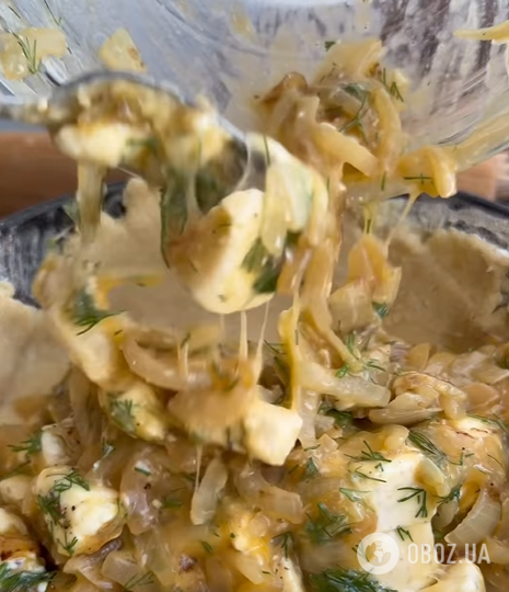 Лінивий цибулевий пиріг з тіста на сметані: готується елементарно