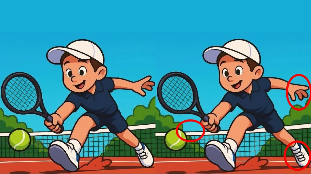 Найдите отличия: головоломка на 35 секунд