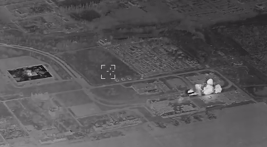 Сили оборони ракетами SCALP вдарили по місцю зберігання ударних БПЛА ворога в Донецьку. Відео