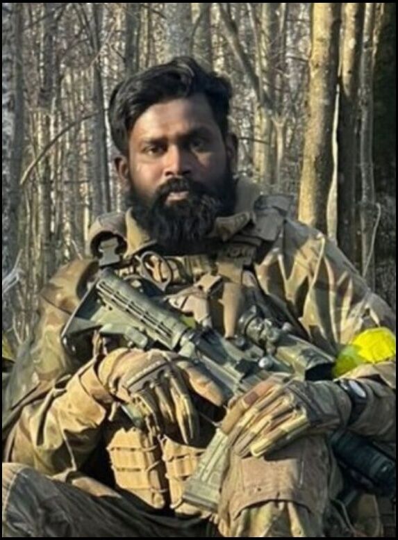 Похоронят рядом с побратимом: на войне за Украину погиб уроженец Шри-Ланки. Фото