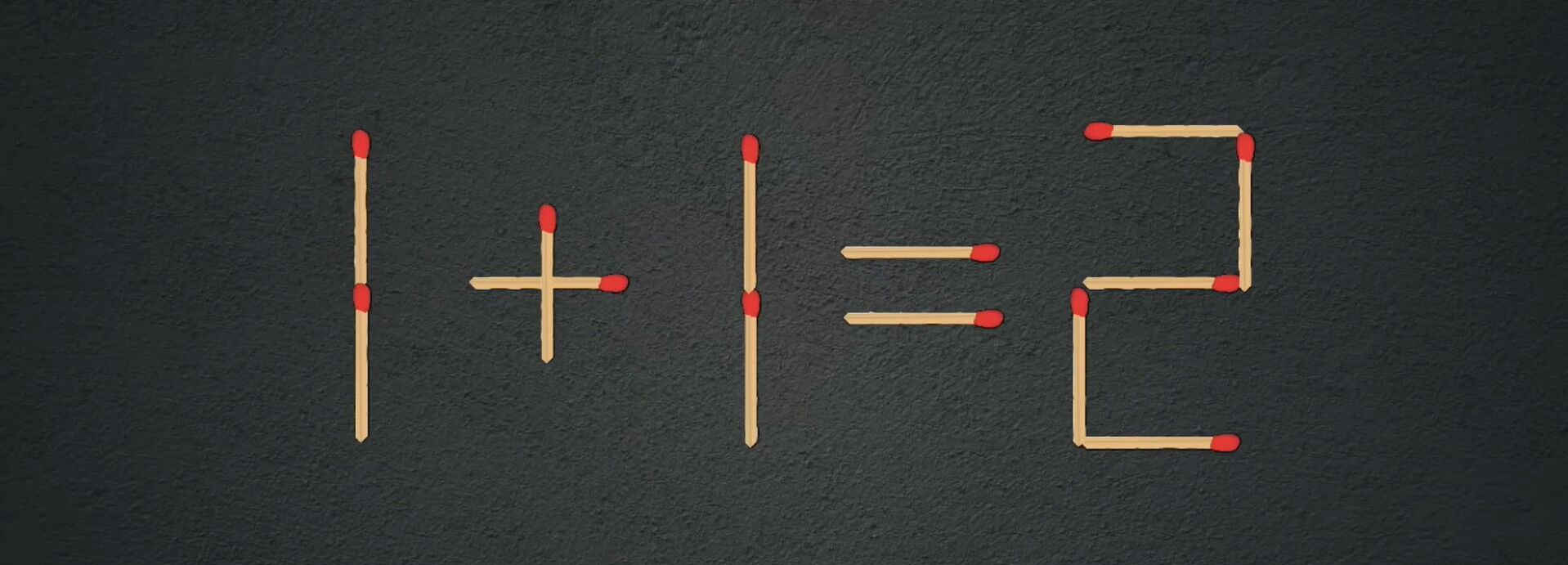 Пересуньте 2 сірники: головоломка для найрозумніших