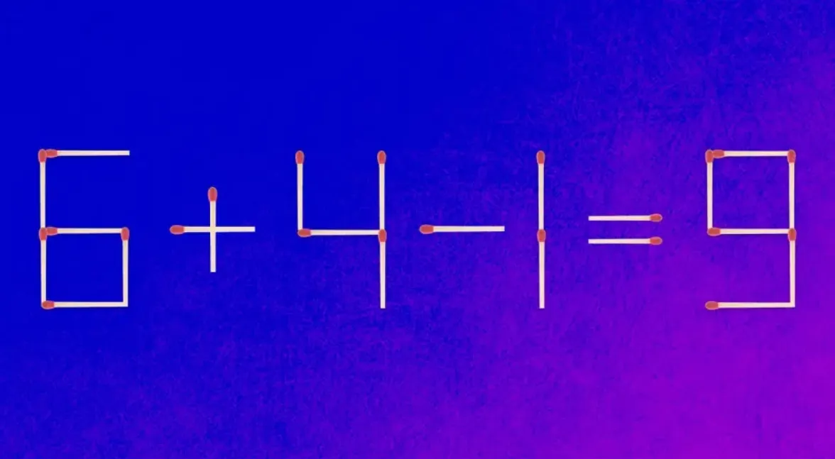 Пересуньте один сірник: непроста головоломка