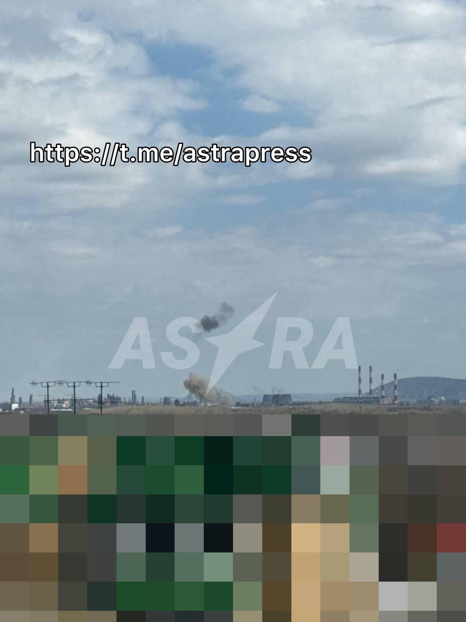 Піднявся дим: у Башкортостані атаковано  нафтохімічний завод, який виробляє авіаційне паливо. Фото і відео