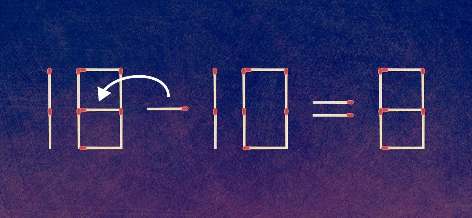 Можна пересунути лише 1 сірник: головоломка