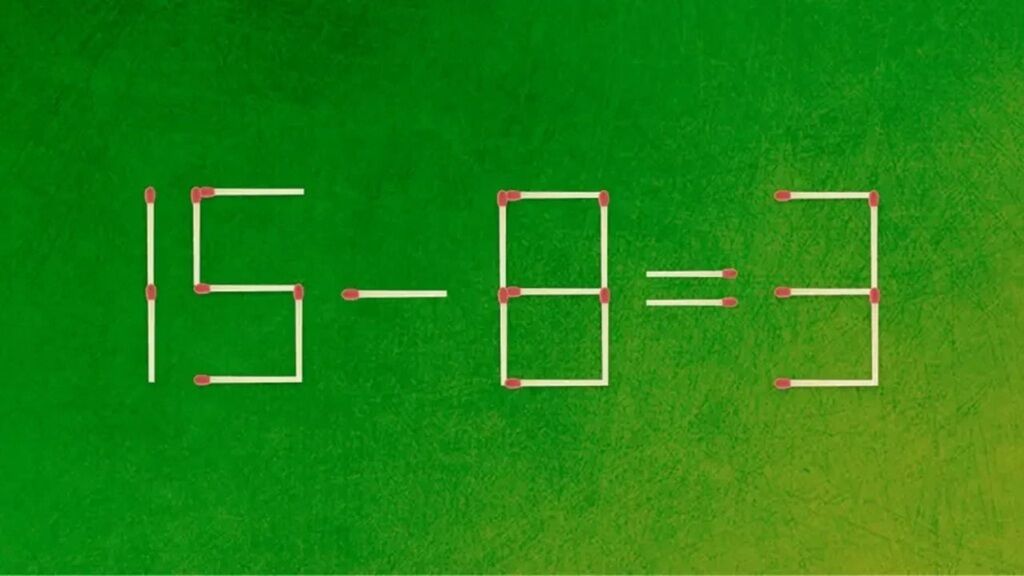 Сколько спичек надо передвинуть? Хитрая головоломка