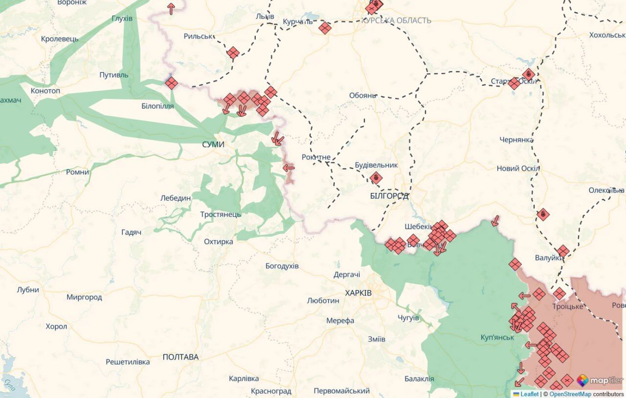 "Ночная кара": украинские защитники показали, как уничтожают оккупантов на Северо-Слобожанском направлении. Видео