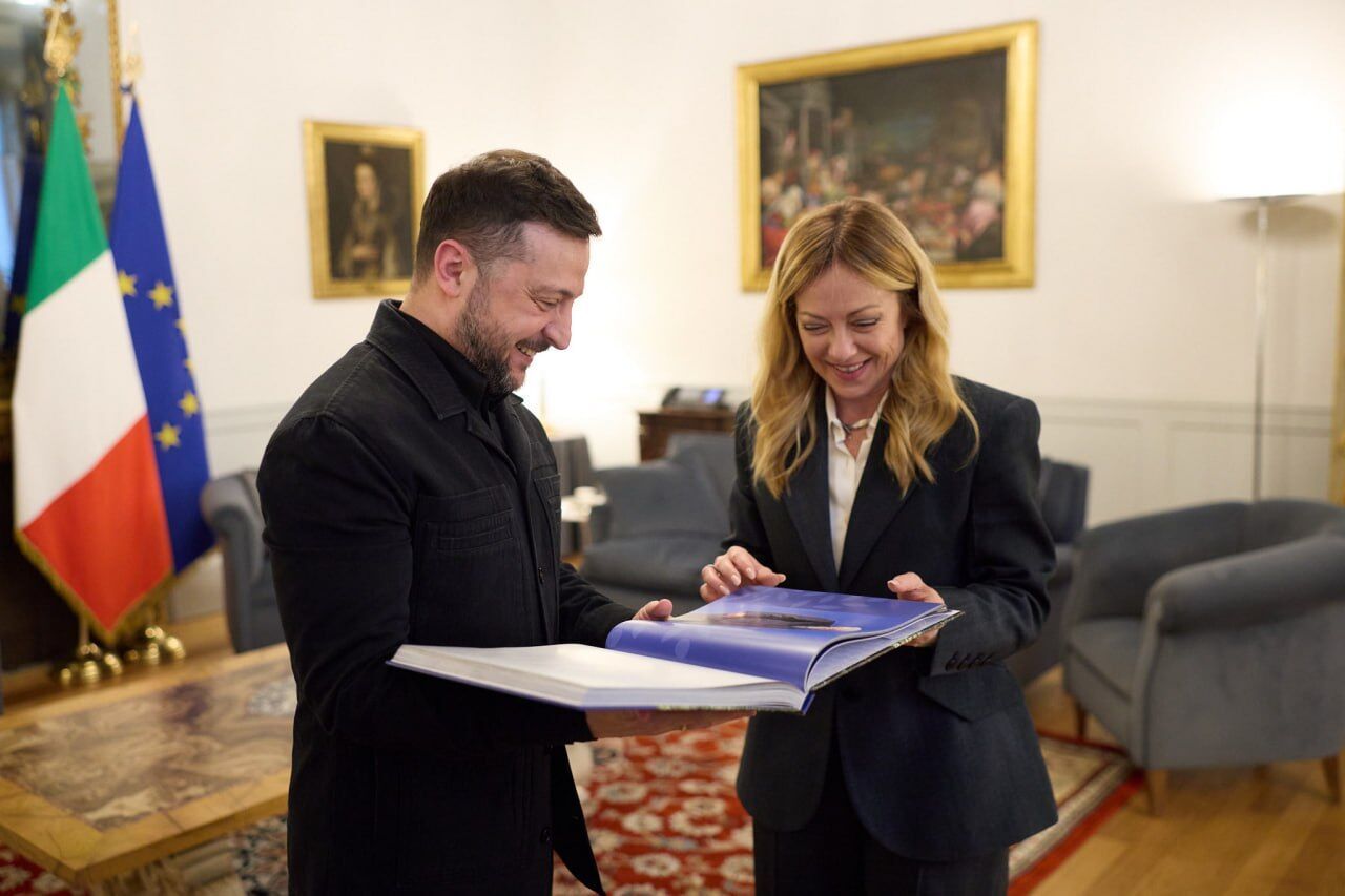 Италия поддерживает разблокирование €90 млрд для Украины: Зеленский в Риме встретился с Мелони, Маттареллой и Крозетто. Фото и видео