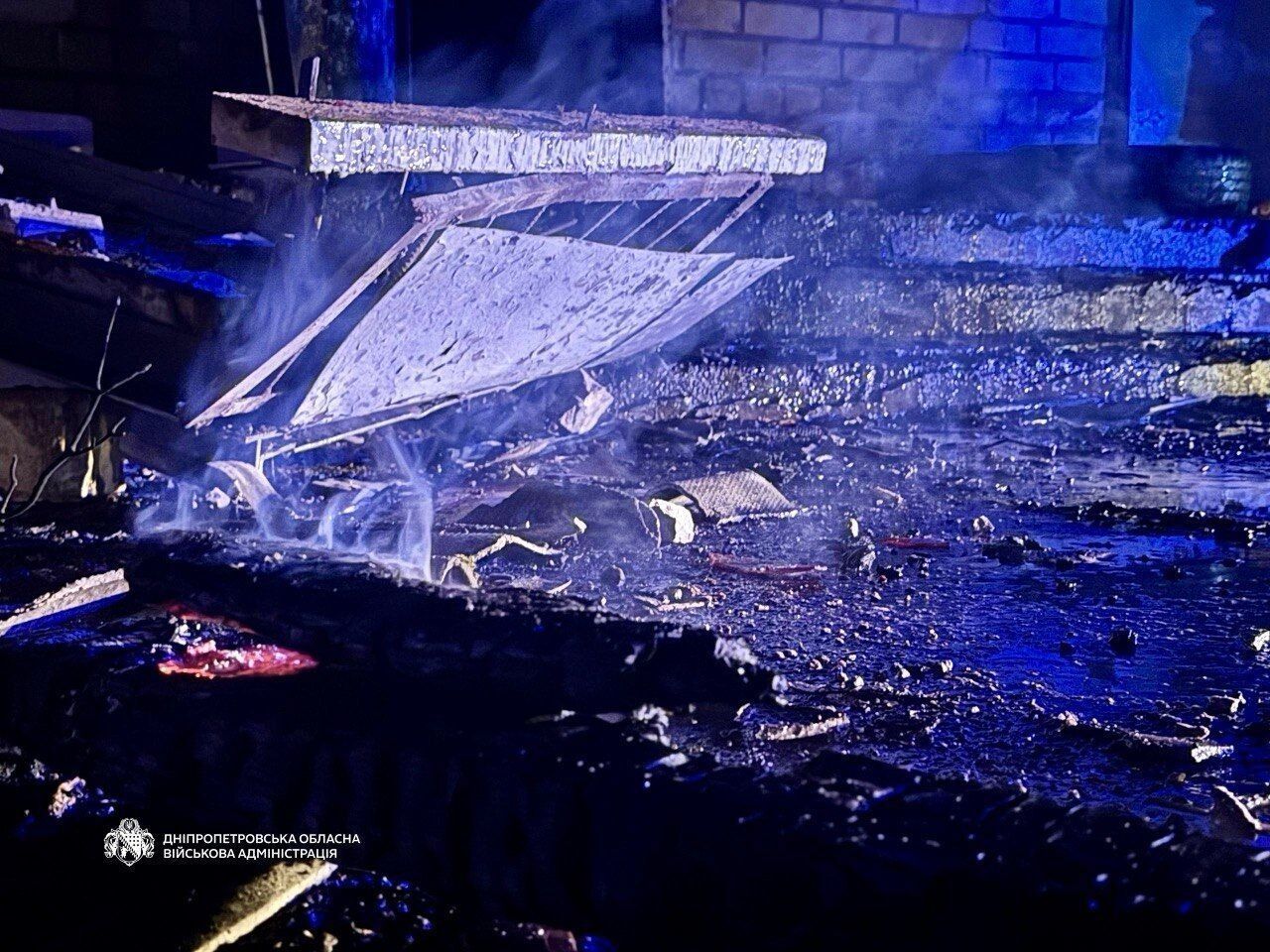 Росія атакувала Дніпро "Шахедами": зруйновано навчальний заклад, постраждали двоє дітей. Фото