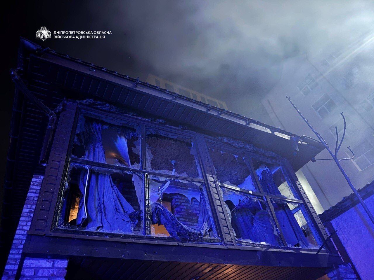 Росія атакувала Дніпро "Шахедами": зруйновано навчальний заклад, постраждали двоє дітей. Фото