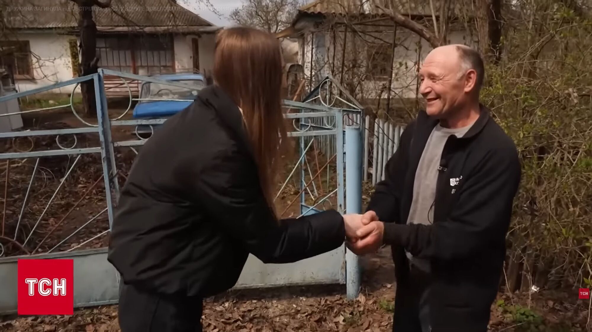 "Треба жити і не занепадати духом": 70-річний дідусь-переселенець з блакитних "Жигулів" показав, як облаштувався на новому місці. Відео