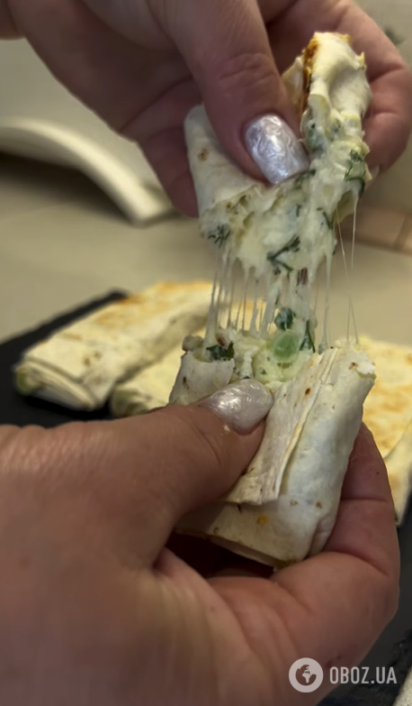 Ситні рулетики з лаваша з сиром: готуються 15 хвилин