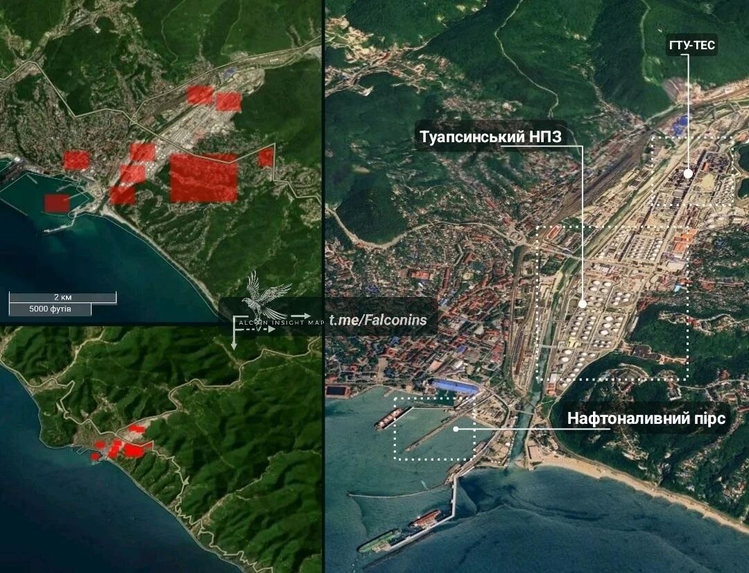 Забезпечував паливом армію РФ: у Генштабі підтвердили ураження Туапсинського НПЗ. Фото і відео