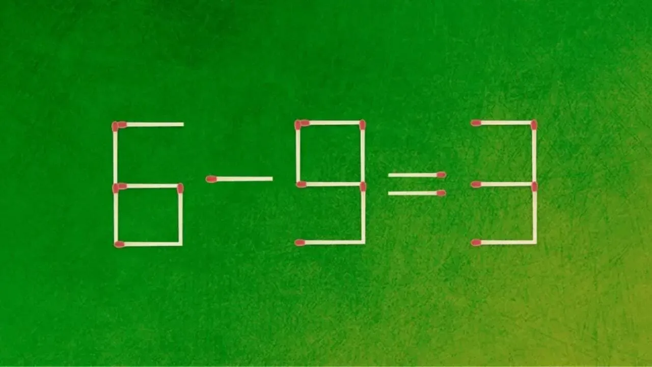 Куди пересунути сірник: хитра головоломка