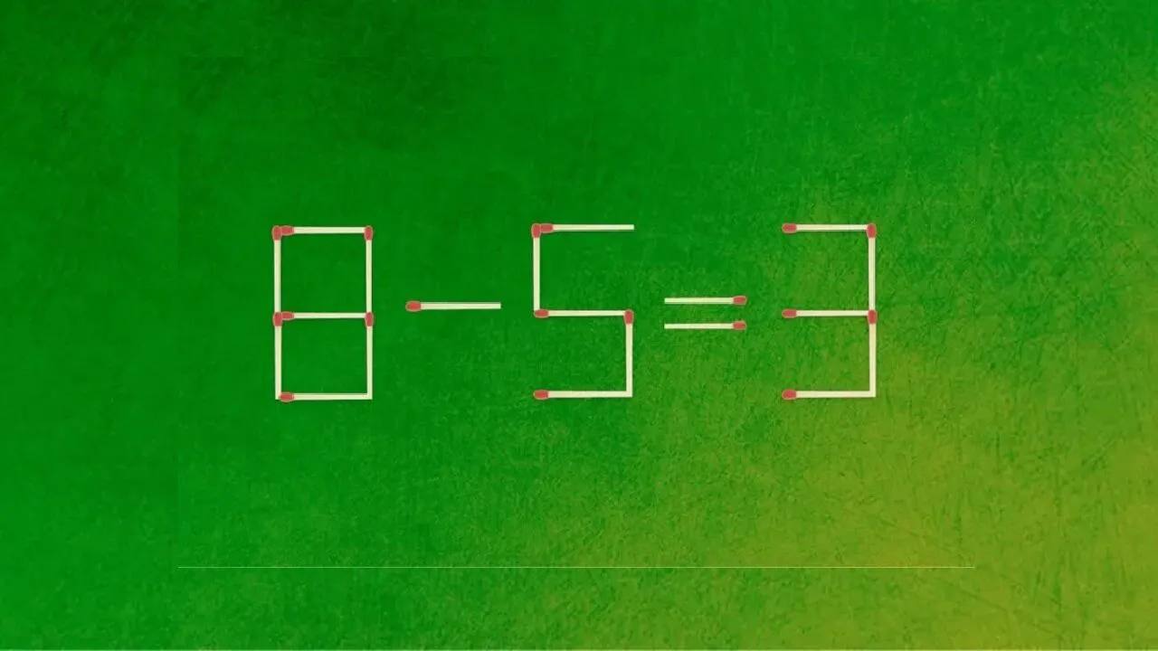 Куди пересунути сірник: хитра головоломка