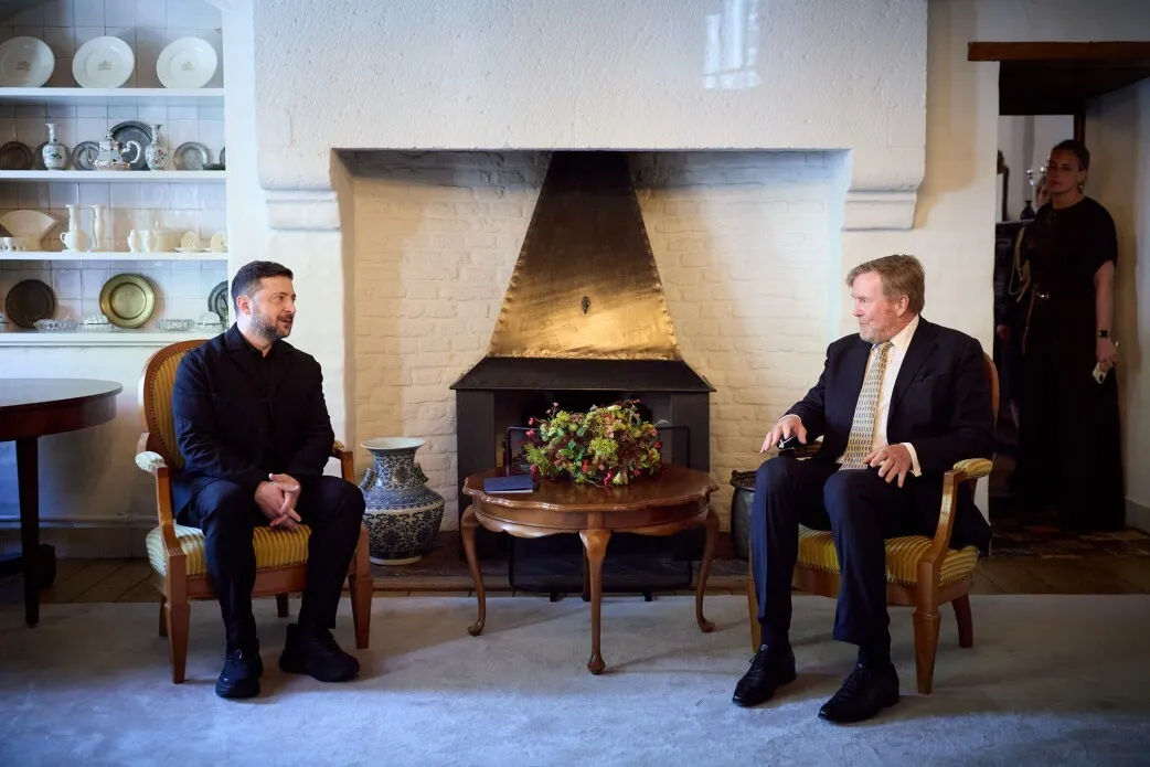 Зеленський у Нідерландах зустрівся з королем та прем'єром країни: про що домовились. Фото і відео