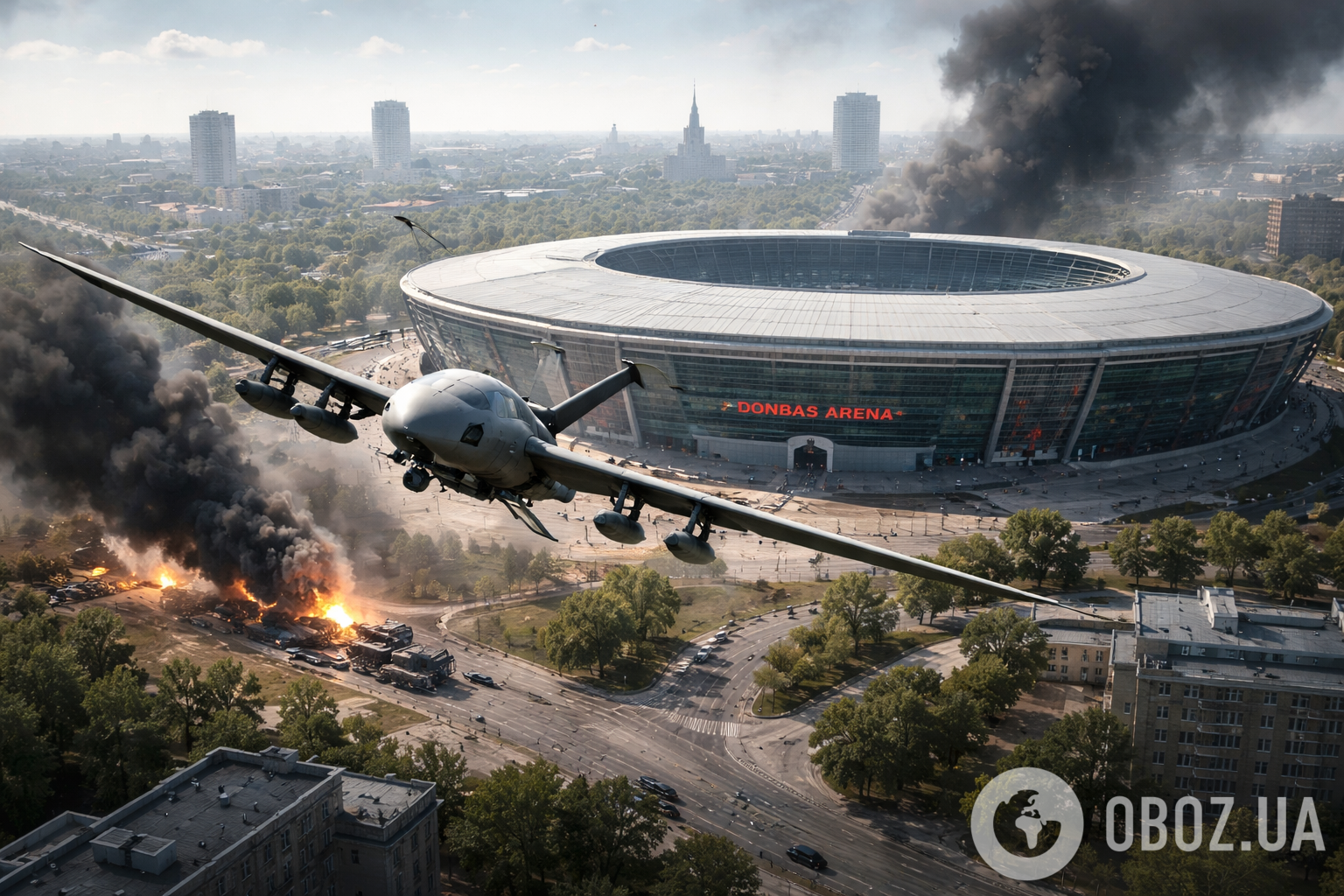 Как сейчас выглядит "Донбасс Арена". Появилось свежее видео из оккупированного Донецка