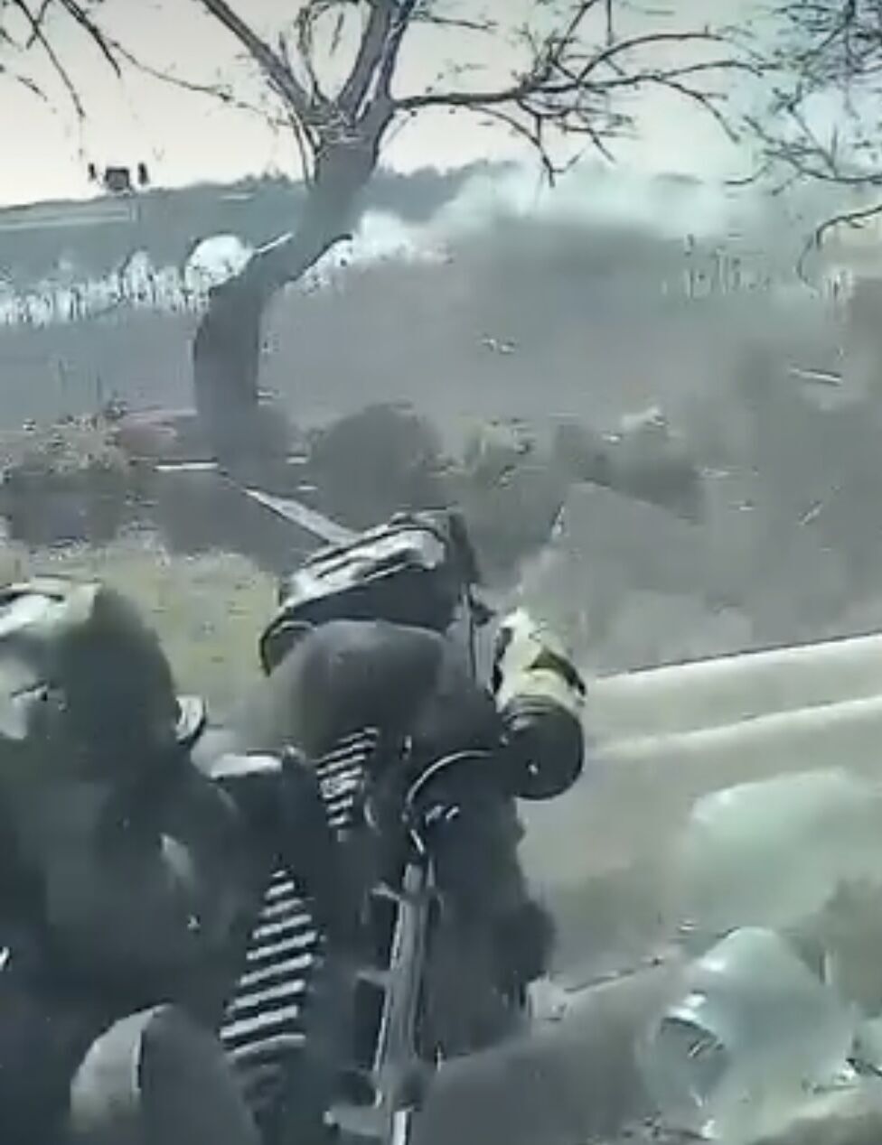 Спас себя и побратимов: украинский военный уничтожил FPV врага, когда тот заходил на удар. Видео