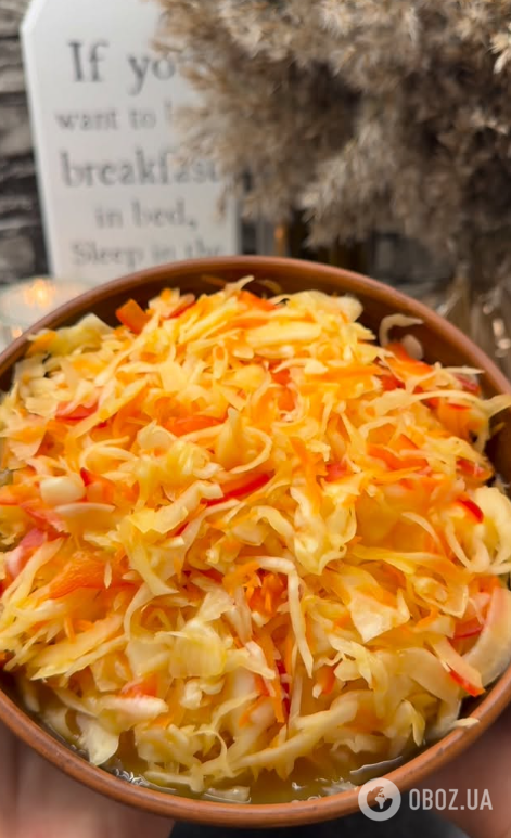 Маринованная капуста, которую можно есть сразу: самый простой рецепт