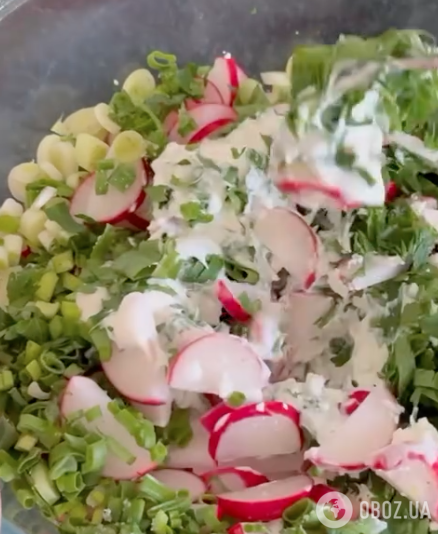 Полезный салат "Весенний" из редиски и творога: делимся легким рецептом